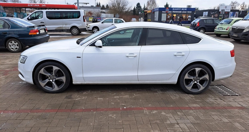 Audi A5 cena 59500 przebieg: 405000, rok produkcji 2013 z Łomianki małe 79